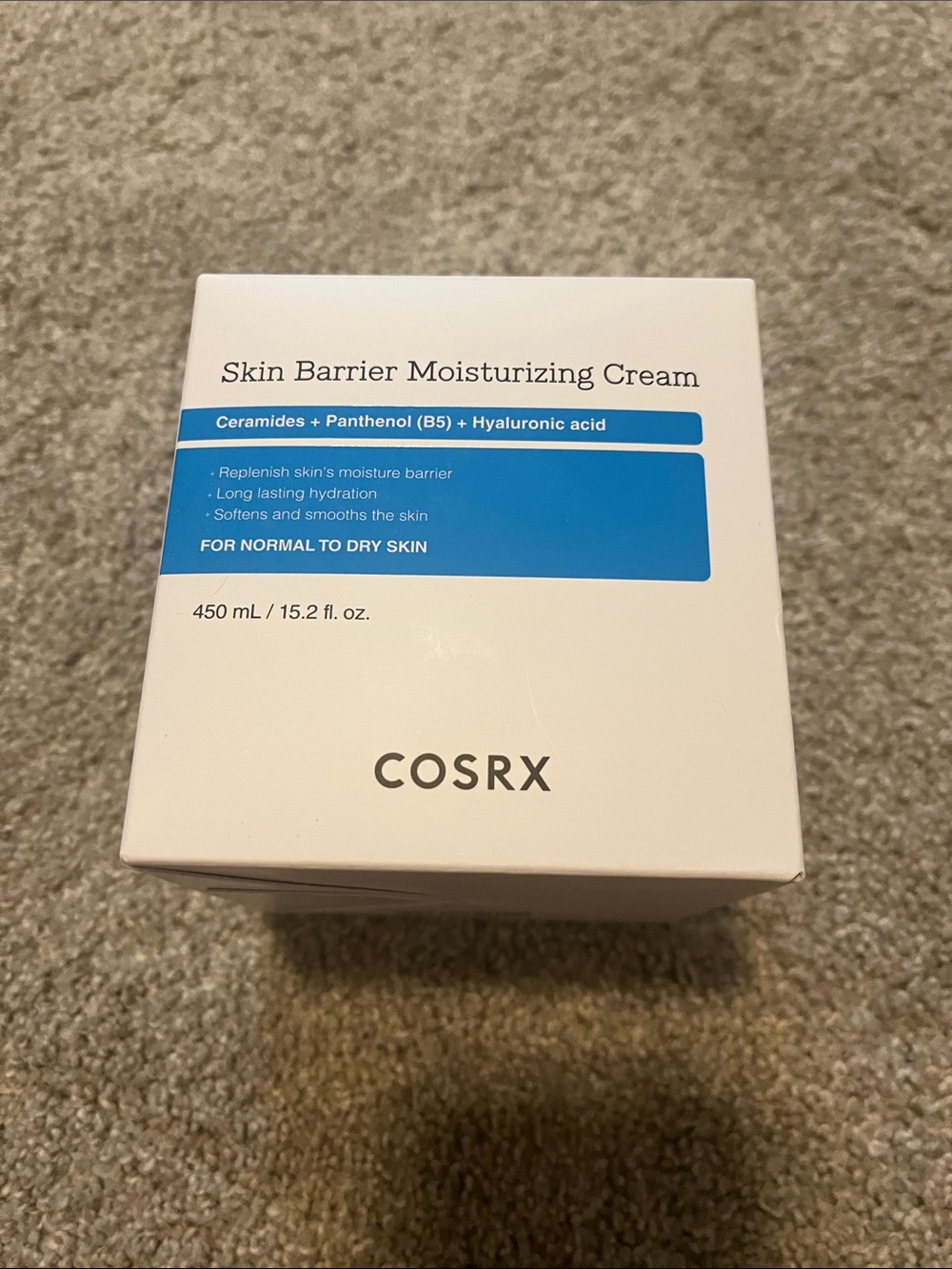 Brand new COSRX Skin Barrier Moisturizing Cream For Face & Body FULL SIZE 15.2 o